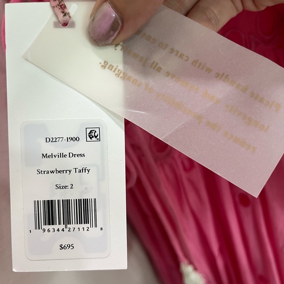 LoveShackFancy Pink Eyelet Maxi Dress - Picture 3 of 4